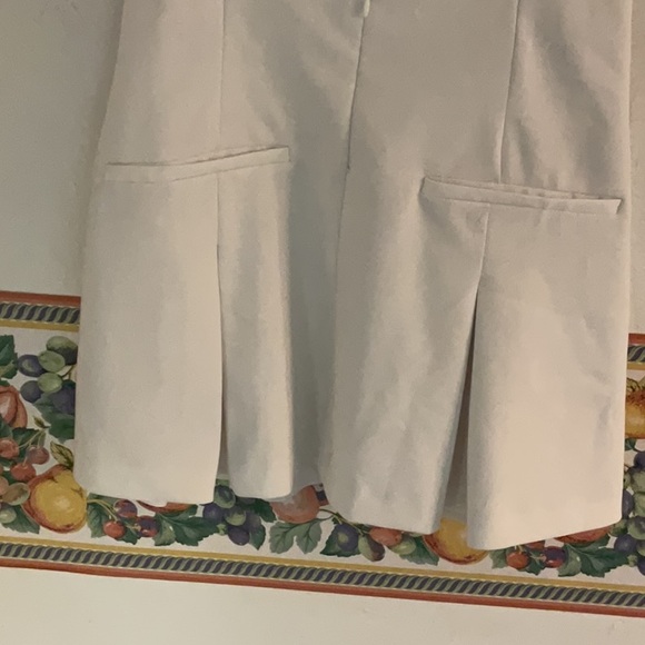 Zara Zip Front Cap Sleeve Mini Dress, Size S, White,NWOT - Picture 4 of 7